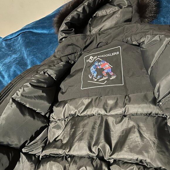 Authentic Moose Knuckles Bomber Jacket, size large - Kids - Picture 4 of 8